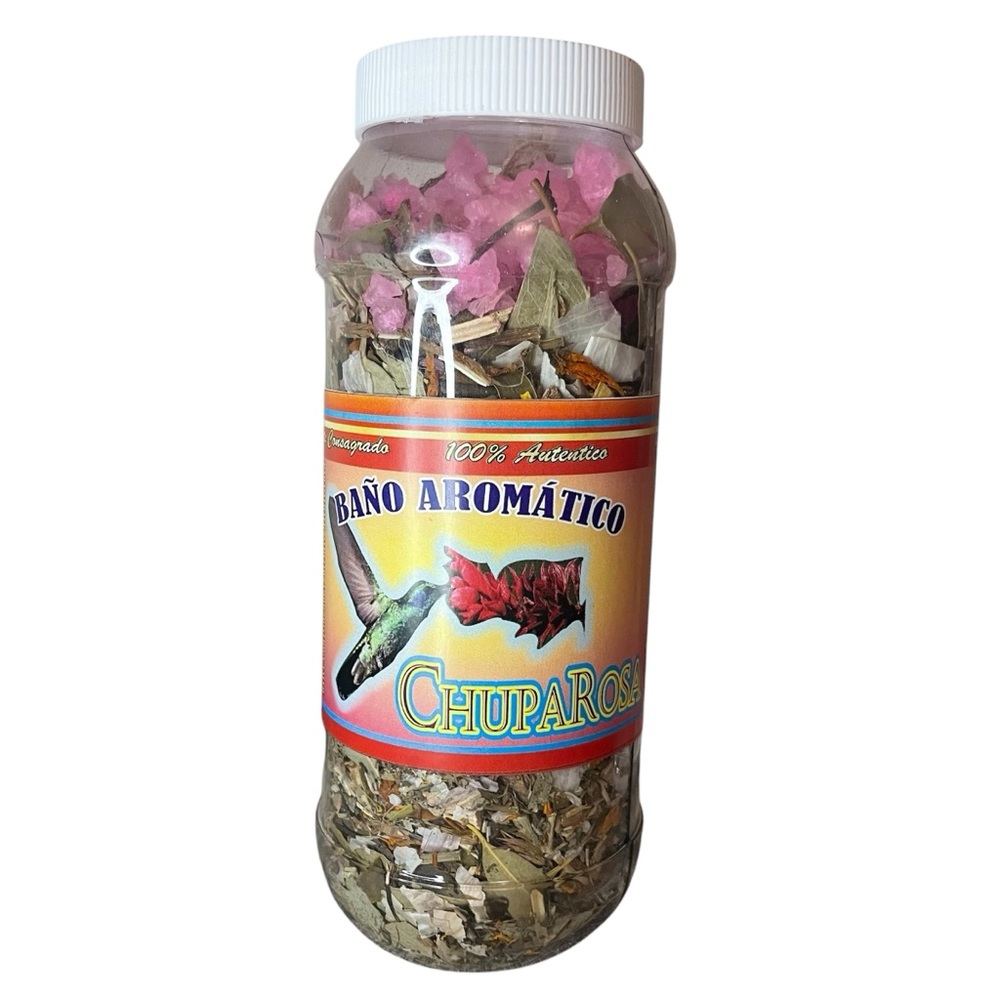 Hummingbird aromatic herb bath / baño aromatico de hierbas chuparrosa